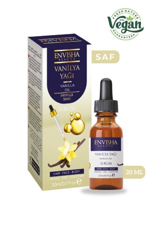 Vanilleöl 100 % natürliches Pflanzenöl Vanilleöl 20 ML - 3