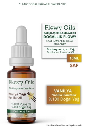 Vanilya Yağı %100 Doğal Bitkisel Uçucu Yağ Vanilla Oil 10ml - 2