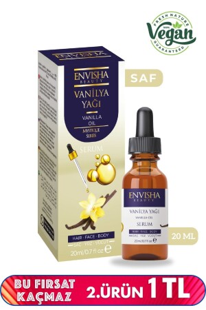 Vanilya Yağı %100 Doğal Bitkisel Yağ Vanilla Oil 20 ML - 1