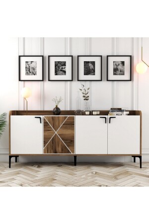 Variant Venice Konsole – Walnuss / Weiß vndkknsl - Variant Mobilya