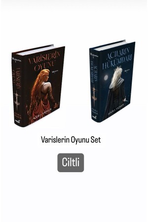 Varislerin Oyunu 1-2 Set ( Acıların Hükümdarı - Ciltli) Poster Ve Ayraç Hediyeli - 2