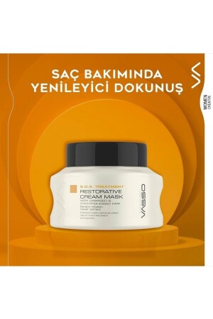 Vasso S.Er. s Treatment Restorative Cream Maske für geschädigtes Haar 150 ml - 5