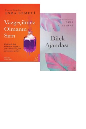 Vazgeçilmez Olmanın Sırrı - Dilek Ajandası 2 Kitap Set vazajanda1234 - 2