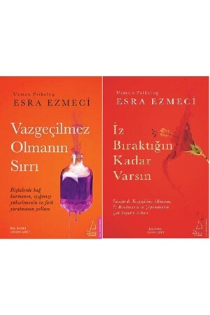 Vazgeçilmez Olmanın Sırrı - Iz Bıraktığın Kadar Varsın 2 Kitap Set 96669877999879 - 2