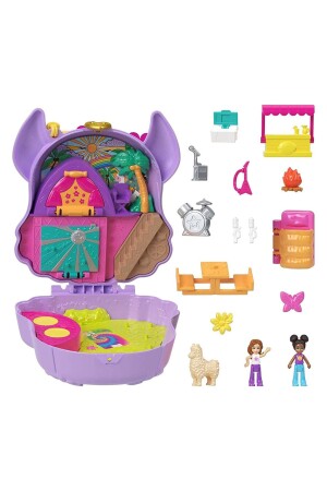 Ve Maceraları Micro Oyun Setleri Lama Compact Fry35-hkv33 - Polly Pocket