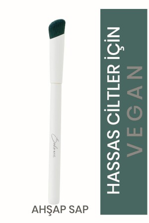 Vegan Drop Concealer Makeup Brush-v709- Holzgriff 14. 5cm - 1