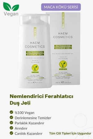 Vegan Ferahlatıcı Ve Canlandırıcı Duş Jeli 250 ml HKDJ08 - 2