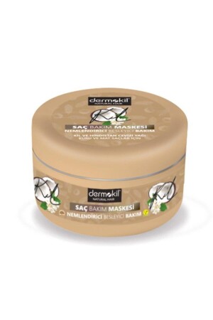 Vegane natürliche Haarmaske mit Ton und Kokosnuss, 300 ml - 1