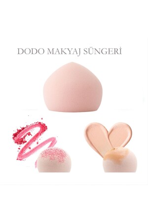 Veganer Dodo Make-up-Schwamm Pink - 1