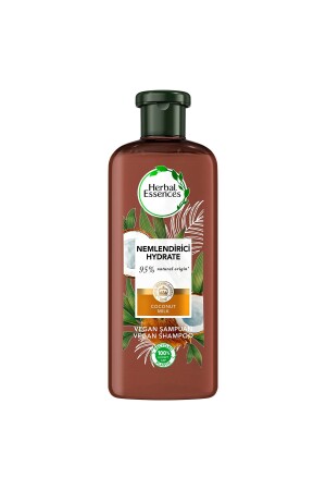 Veganes Shampoo Feuchtigkeitsspendende Kokosmilch 400 ml - 3