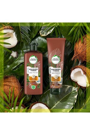 Veganes Shampoo Feuchtigkeitsspendende Kokosmilch 400 ml - 4