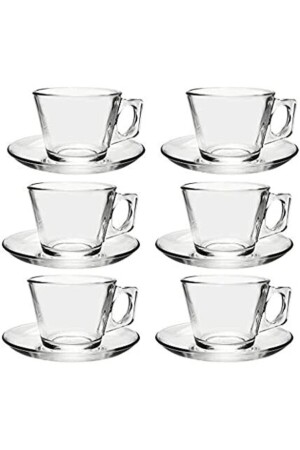 Vela 12-teiliges Espressotassen-Set (80 cc), türkische Kaffeetassengröße - 6