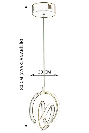 Venita Antike moderne Pendelleuchte Tageslicht LED Kronleuchter Wohnzimmer Küche Zimmer Halle LED Kronleuchter VNTA03 - 4