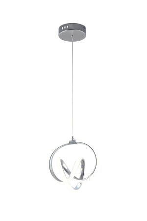 Venita Chrom moderne Pendelleuchte LED-Kronleuchter, weißes Licht, Wohnzimmer, Küche, Zimmer, LED-Kronleuchter - 4