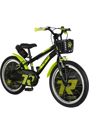 Vento 20 Felge 6-10 Jahre altes Jungenfahrrad Schwarz-Neongelb 20. 305 - 1