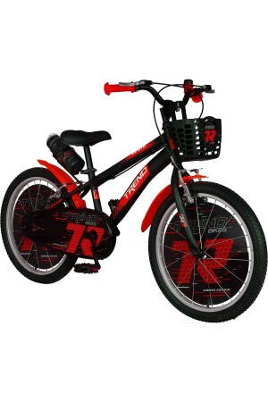 Vento 20 Felgen 6-10 Jahre altes Jungenfahrrad Schwarz-Rot 20. 305 - 3