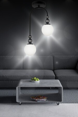 MNZ-Venus 2-piece Pendant Lamp Chandelier - نموذج نجم محترف - غرفة المعيشة - القاعة - غرفة النوم - القاعة OTAL-VENÜS - VEDA AVİZE