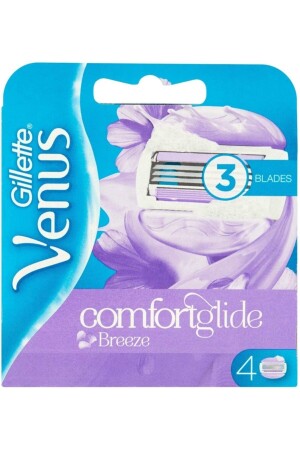 Venüs Comfortglide Breeze 3 Bıçaklı 4 Yedek Başlık - 2