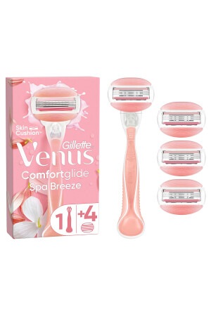 Venus Comfortglide Spa Breeze Kadın Tıraş Makinesi 4 Adet Yedek Tıraş Bıçağı - 1