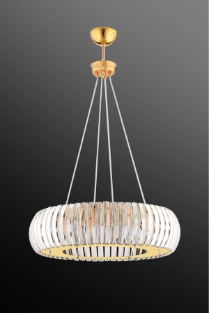 Venüs Gold 50 Cm Kristal Taşlı Avize 1605040012253 - 3