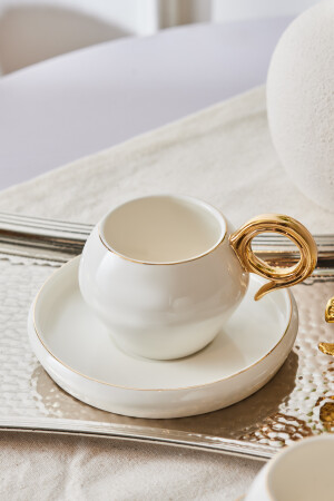 Venüs Gold Kaffeetassen-Set für 2 Personen 135 ml 153. 03. 05. 0142-1 - 5
