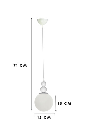 Venus Single Pendant Kronleuchter Sondermodell – Moderner Kronleuchter – Wohnzimmer – Flur – Schlafzimmer VN1 - 5