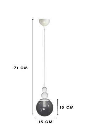 Venus Single Pendant Kronleuchter Sondermodell – Moderner Kronleuchter – Wohnzimmer – Flur – Schlafzimmer VN1 - 4