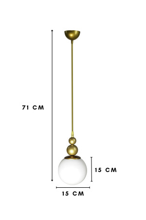 Venus Single Pendant Kronleuchter Sondermodell – Moderner Kronleuchter – Wohnzimmer – Flur – Schlafzimmer VN1 - 5