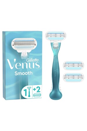 Venus Smooth Kadın Tıraş Makinesi 3 Adet Yedek Tıraş Bıçağı - 1