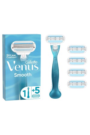 Venus Smooth Rasierer + 5 Ersatzköpfe - 2