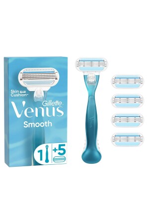 Venus Smooth Tıraş Makinesi + 5 Adet Yedek Başlık - 1
