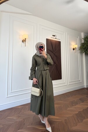 Verda Denim Takım - Haki - Nuuwears