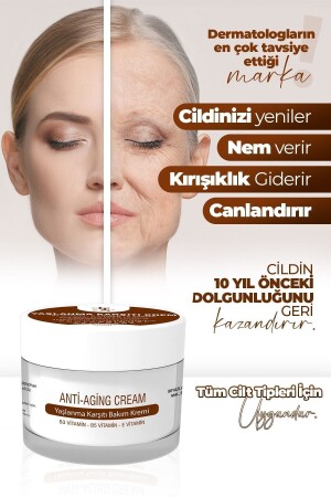 Verjüngende Anti-Aging- und Anti-Falten-Creme 50 ml - 2