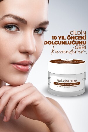 Verjüngende Anti-Aging- und Anti-Falten-Creme 50 ml - 4