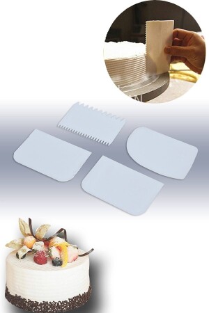 Verstellbare quadratische runde Kuchenform, 2er-Set, 4er-Set, Dekorateur, praktisches Set, Geschenk 1010280120201 - 7