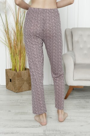 Verträumte Pyjamahose aus gemusterter Lycra-Baumwolle mit Band TYC40KL20N169140564981000 - 7