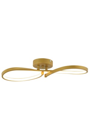 Vetto Gold 38 Watt Plafonier 3 Farbe LED Moderne Küche Badezimmer Led Wohnzimmer Pendelleuchte Kronleuchter 3843-01-GD - 7