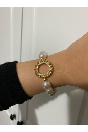 Viertelgoldenes passendes Perlenarmband - Ent Collection