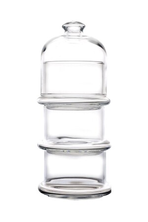 Villa Patisserie 3 Katlı Sunumluk-kurabiyelik Küçük Boy Paşabahçe 3 Katlı Sunumluk-Kurabiyelik - Paşabahçe