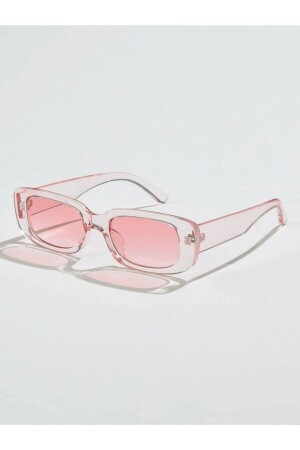 Vintage transparente rosa Sonnenbrille RETRO-1 - 1