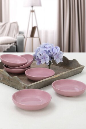 Violetter Ring Snack-/Sauceschale 13 cm 6 Stück ST489006F451A000000MAYD100 - Keramika