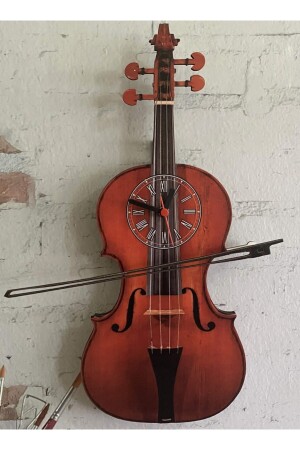 Violine schwingende Pendel-Wanduhr SKT1006 - 2