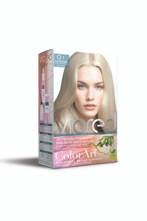 Viored Color Art 0. 1 platinblonde Haarfarbe - 1