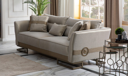 Visage Sofa Grau - 3