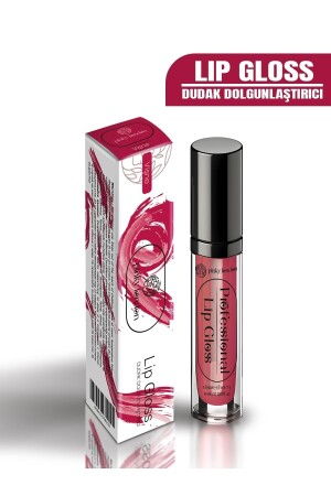 Vişneli Dudak Dolgunlaştırıcı ve Parlatıcı Lip Gloss - 1