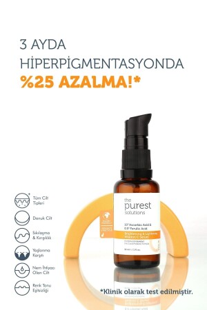 Vit C Aufhellendes und tonausgleichendes Pflegeserum 30 ml 10 % Ascorbinsäure & Ferulasäure 0-5 % - 2