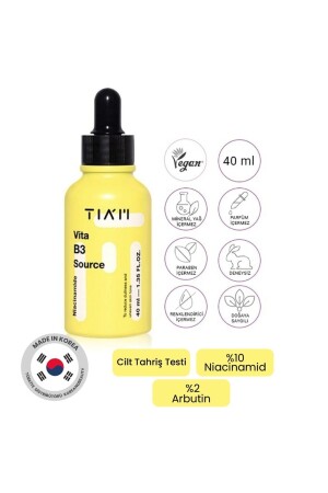 Vita B3 Source Serum %10 Niacinamide %2 Arbutin Içeren Koyu Leke Karşıtı Serum TIAM013 - 4