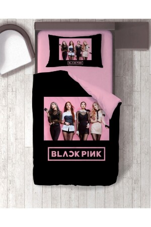 Vita Desing Black Pink 3d Baskılı Tek Kişilik Nevresim Takımı 6011blc - 1