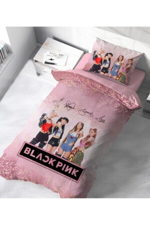 Vita Desing Black Pink 3d Baskılı Tek Kişilik Nevresim Takımı 6011blnk21 - 4