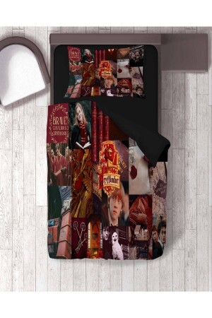 Vita Desing Harry Potter bedrucktes Einzelbettbezug-Set TYC00698017240 - 2